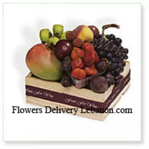 Cesto di frutta fresca assortita da 3 kg (6,6 libbre)
